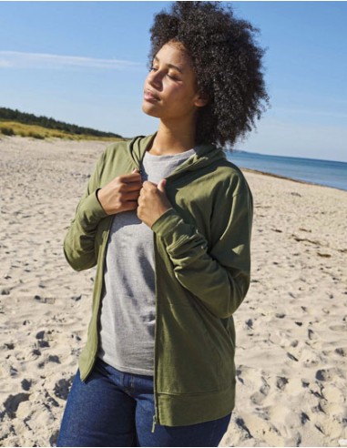 NEU-O62301-Unisex Jersey Hoodie With Zip